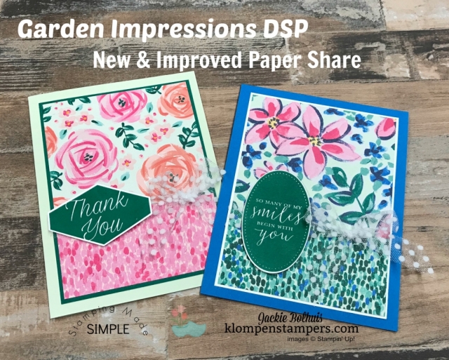Designer Series Paper Share-Garden Impressions