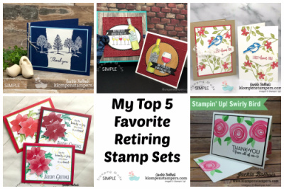 Top 5 Retiring Stamp Sets
