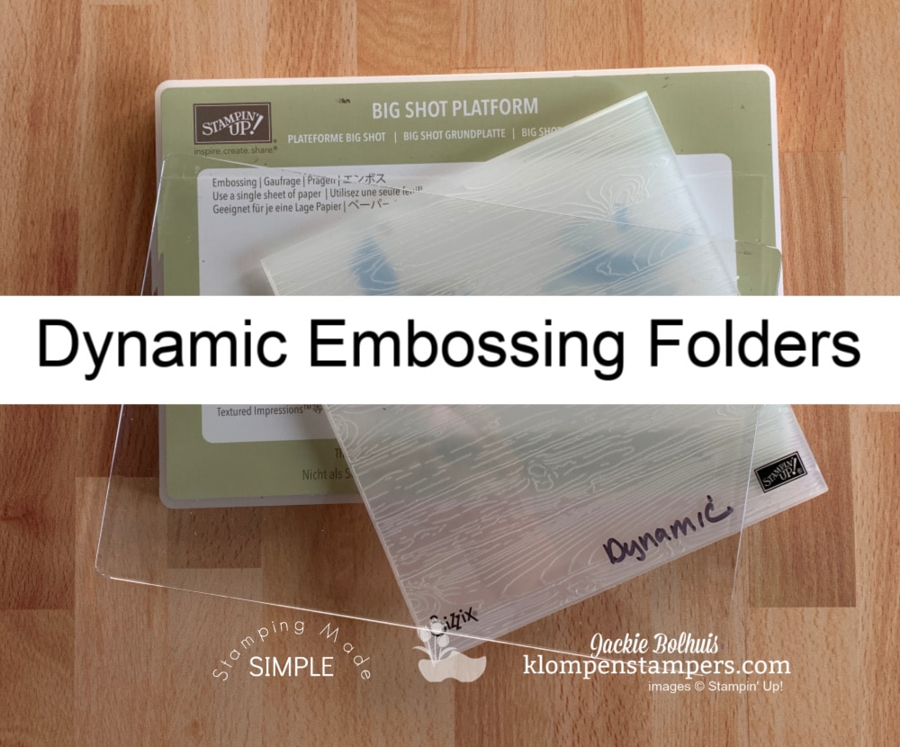 Big Shot Sandwich Guide The Ultimate For Embossing Folders & Plates