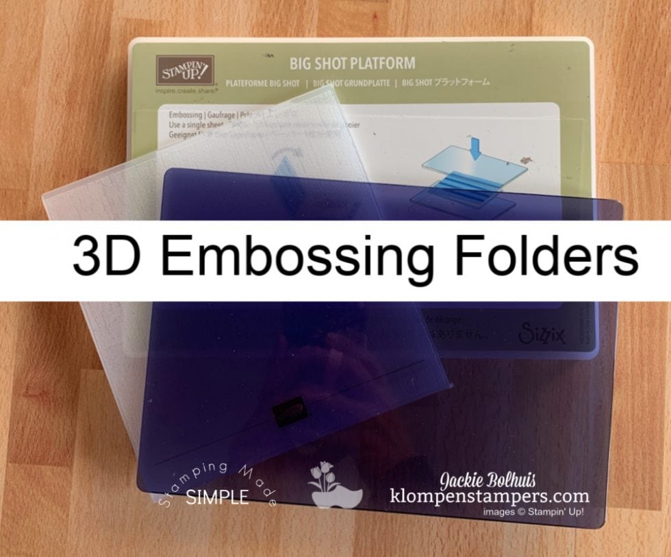 Big Shot Sandwich Guide The Ultimate For Embossing Folders & Plates