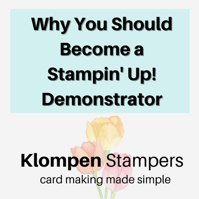 reasons why you should join stampin' up!
