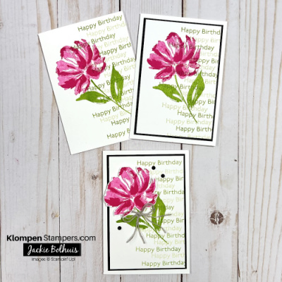 beginners guide to card making using the art gallery stamp set from Stampin up